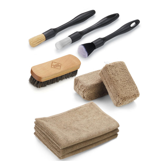 Комплект за детайлно почистване на автомобилен интериор