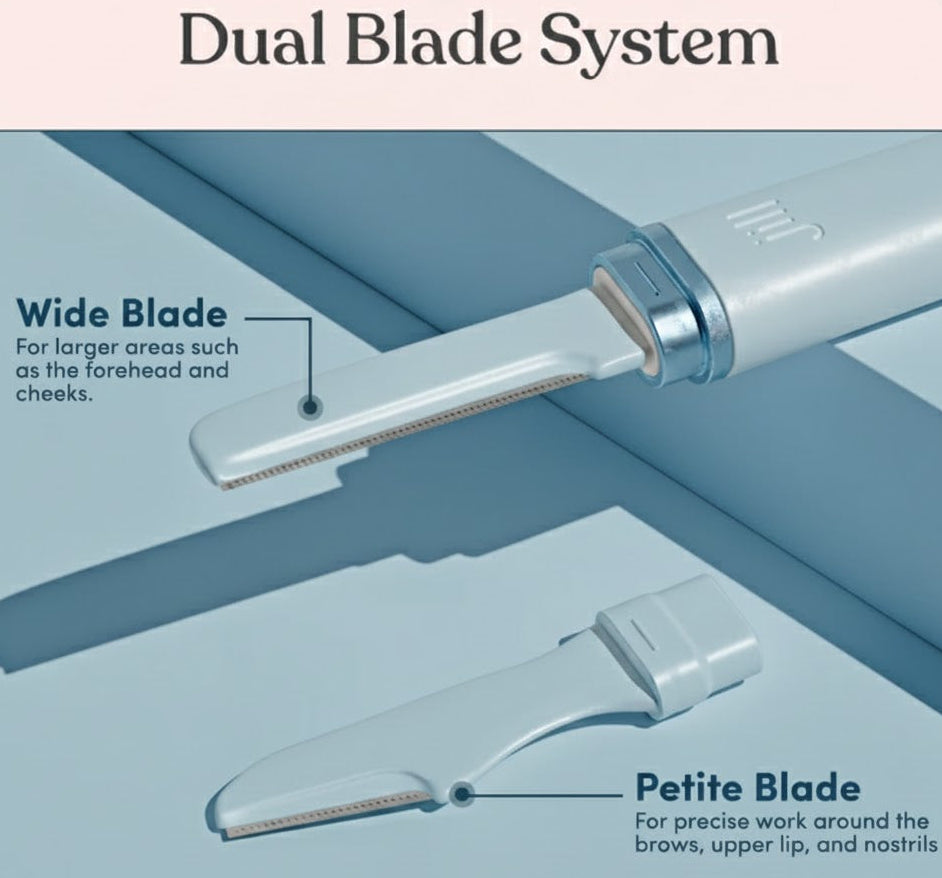 DermaFlow 3-Step Dermaplaning Kit w/ Hair Reveal Spray™